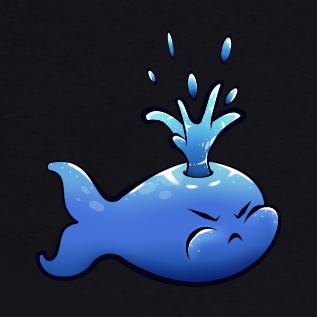 Adorable Whale Design by KawaiiForYou